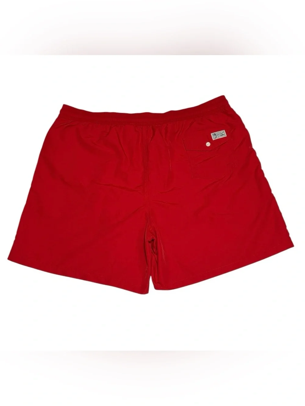 NEW Polo Ralph Lauren Men's Spell Out Swim Trunks Shorts Swimsuit With Liner 2XB